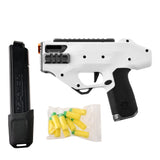 WORKER Nightingale 2.0 Semi-Automatic Blaster,  Strong 132 Magnetic Semi-Auto Flywheel Half Dart Blaster Pistol Toy Free DIY (Batery Not Included)